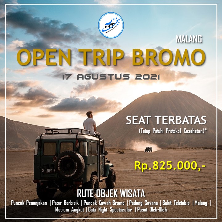 open trip bromo 2021